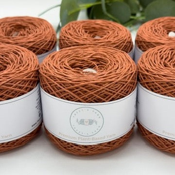 Terracotta Cotton Yarn Cakes