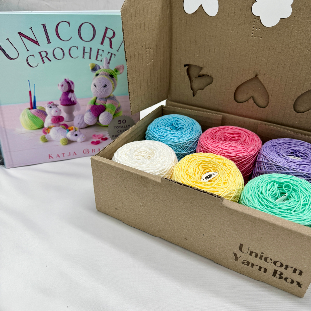 Lavender Purple Cotton Yarn Cakes