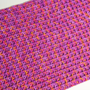 Waffle Stitch Blanket Pattern