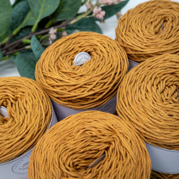 Biscuit Cotton Yarn Cakes
