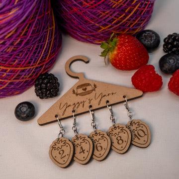 Berry Crumble Stitch Markers