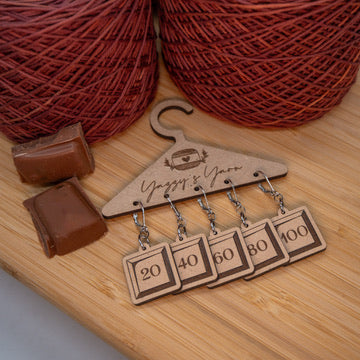 Chocolate Stitch Markers
