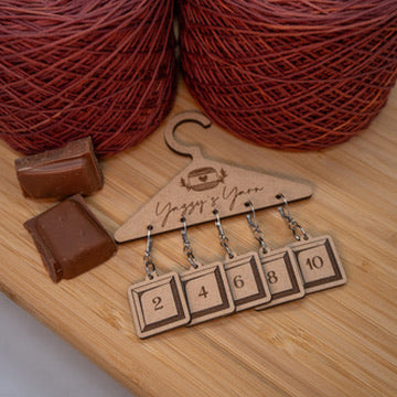 Chocolate Stitch Markers