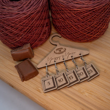 Chocolate Stitch Markers