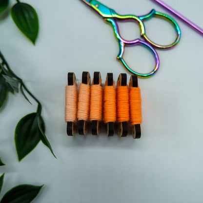 Orange gradient Yarn Box