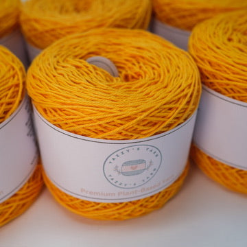 Pumpkin Cotton Yarn Cakes