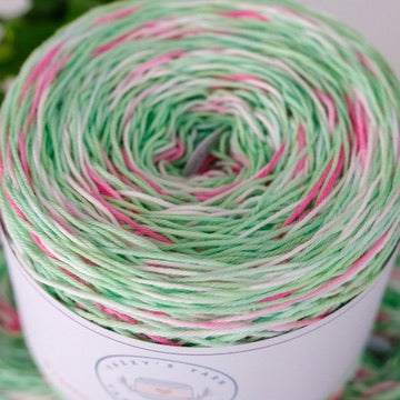 Green Wave | Hand-dyed Cotton Yarn