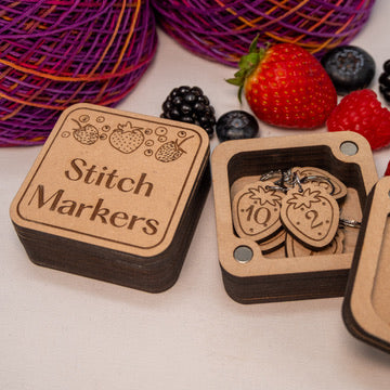 Berry Stitch Marker Box