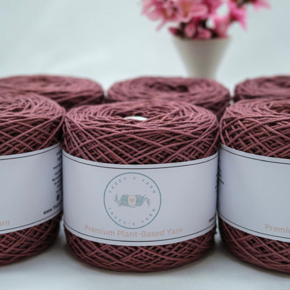 Chocolate Cotton Yarn Cakes