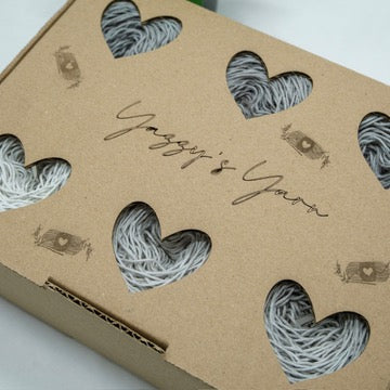 Grey Gradient Yarn Box