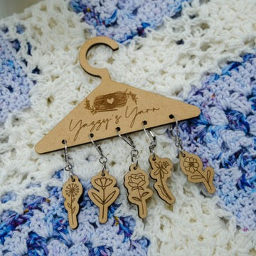Wild Flowers Stitch Markers