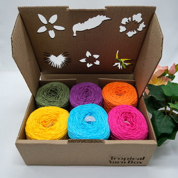 Yarn Collection Box Tropical Yarn Box – Yazzy's Yarn