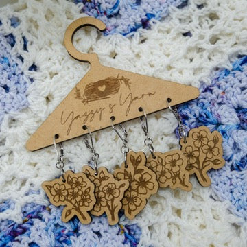 Cherry Blossom Stitch Markers