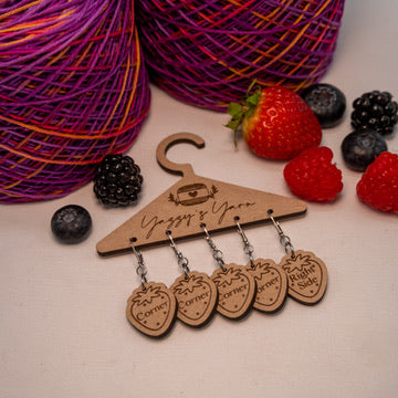 Berry Crumble Stitch Markers