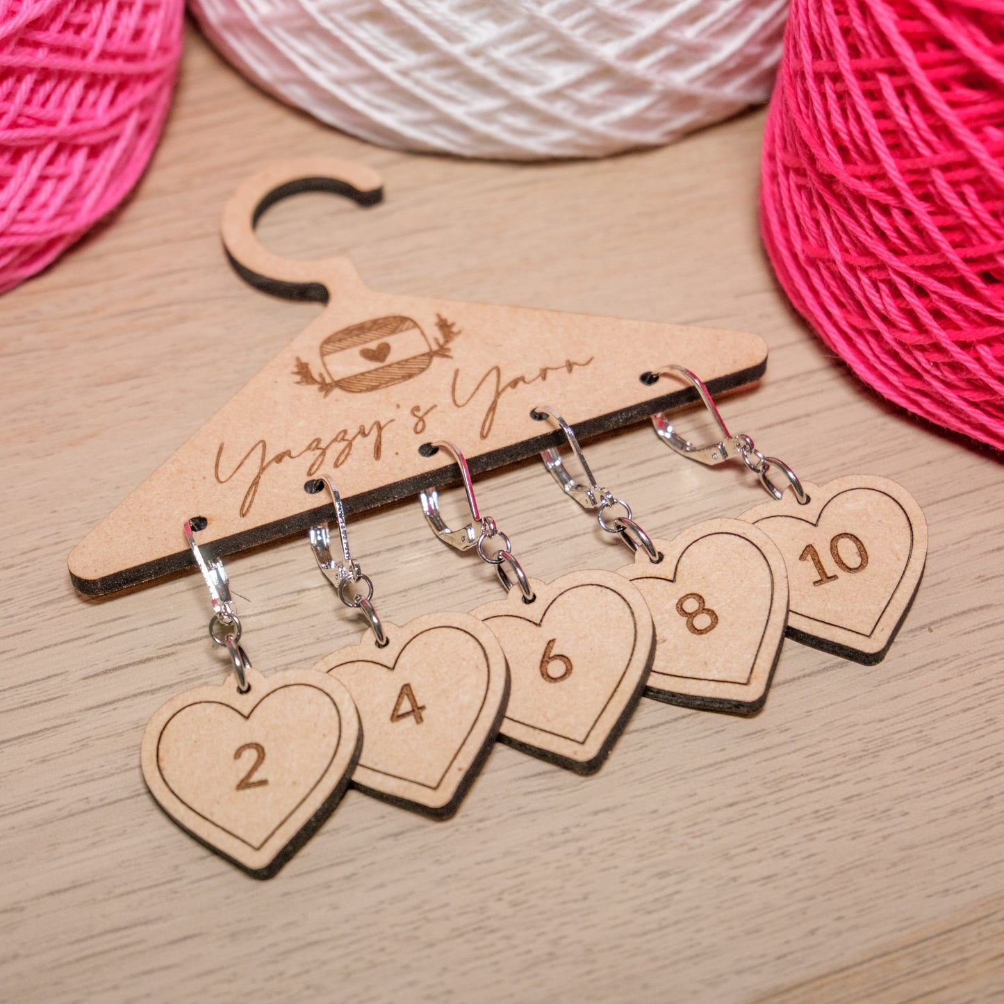 Heart Stitch Markers