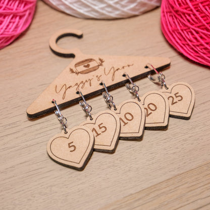 Heart Stitch Markers