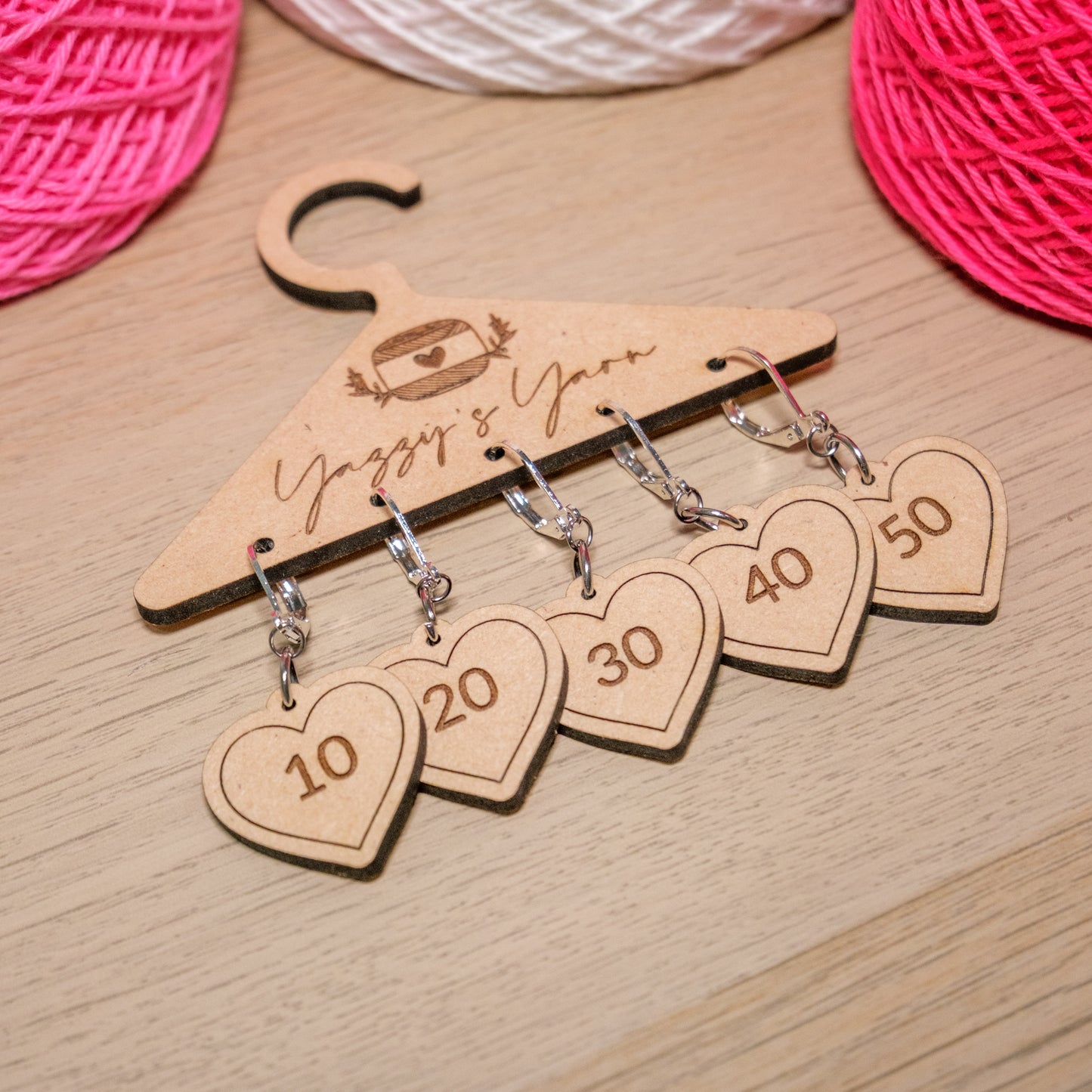 Heart Stitch Markers