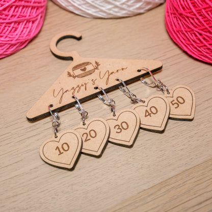 Heart Stitch Markers