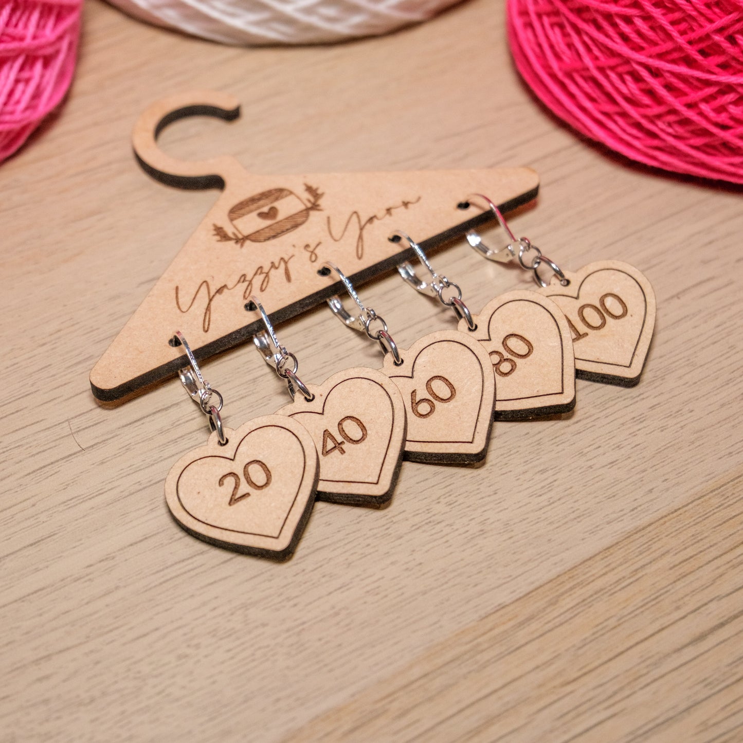 Heart Stitch Markers