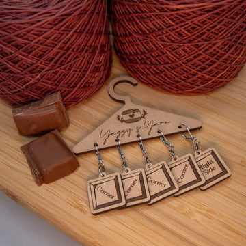 Chocolate Stitch Markers