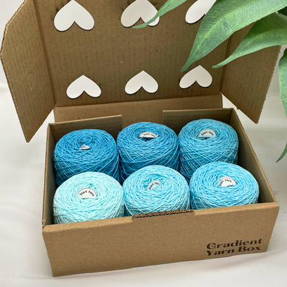 Gradient Yarn Boxes