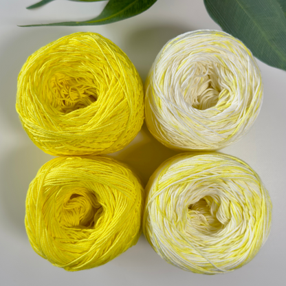 Sunshine Yellow Yarn Cakes