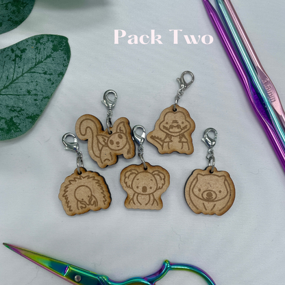 Aussie Animal Stitch Markers