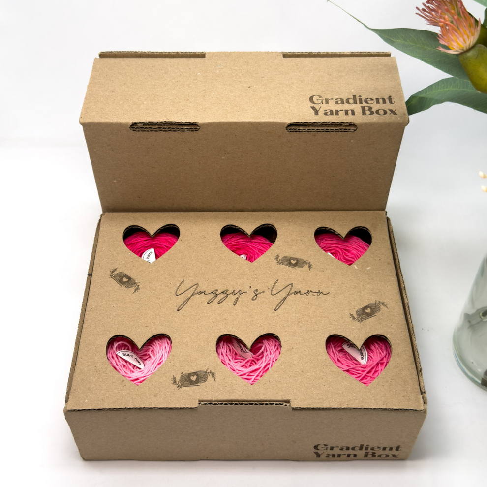 Watermelon Red Gradient Yarn Box – Yazzy's Yarn