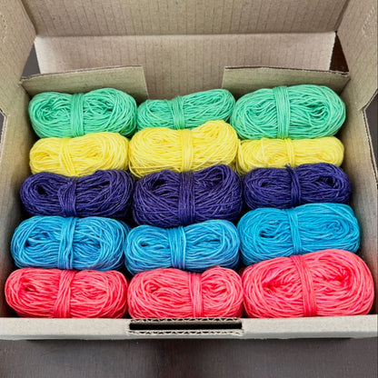 Limited Edition Cotton & Acrylic Mini Yarn Cakes